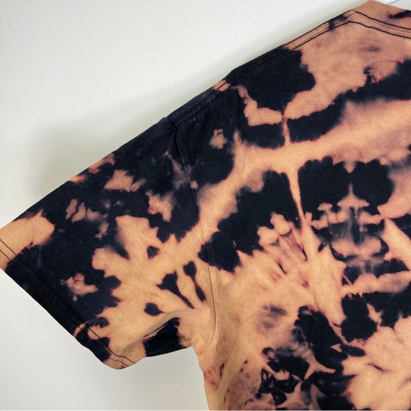 Religious Jesus Tee Y2ks Lrg Saved By Grace Through Faith Ephesians Bleach Dye - Picture 5 of 8